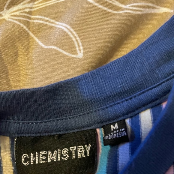 Chemistry stripes pretty shirt for boys - Picture 2 of 2